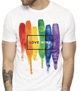 Bonky Love Wins Unisex T-Shirt