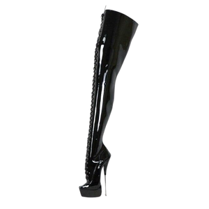 Bonky Drag Queen Crotch High Ballet Boots