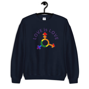 Bonky Love is Love Unisex Sweatshirt