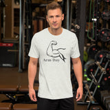 Bonky Arm Day Short-Sleeve Unisex T-Shirt