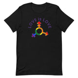 Bonky Love is Love Short-Sleeve Unisex T-Shirt