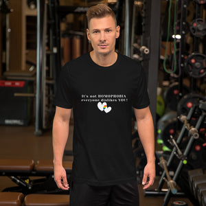 Bonky Its Not Homophobia Short-Sleeve Unisex T-Shirt