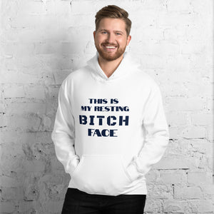 Bonky Resting Bitch Face Unisex Hoodie