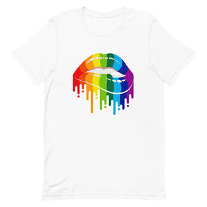 Bonky Pride Lips Short-Sleeve Unisex T-Shirt