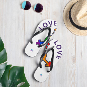 Bonky Love Is Love Unisex Slides