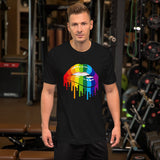 Bonky Pride Lips Short-Sleeve Unisex T-Shirt