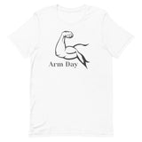 Bonky Arm Day Short-Sleeve Unisex T-Shirt