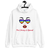 Bonky The Library Is Opened Unisex Hoodie