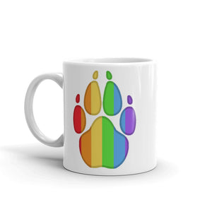 Bonky Pride Bear Paw Mug