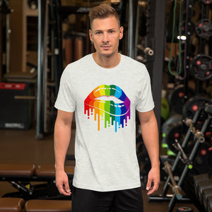 Bonky Pride Lips Short-Sleeve Unisex T-Shirt