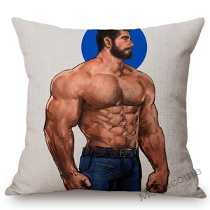 Bonky Gay Art Home Decorative Pillow Case