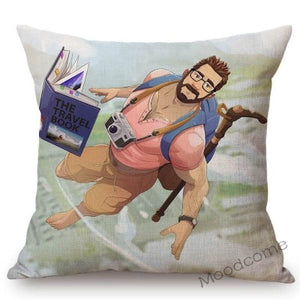 Bonky Gay Art Home Decorative Pillow Case