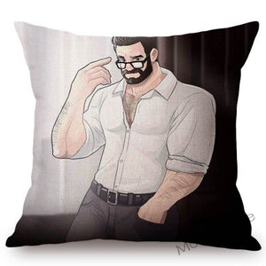 Bonky Gay Art Home Decorative Pillow Case