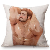 Bonky Gay Art Home Decorative Pillow Case