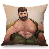 Bonky Gay Art Home Decorative Pillow Case