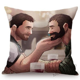 Bonky Gay Art Home Decorative Pillow Case