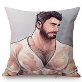 Bonky Gay Art Home Decorative Pillow Case