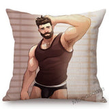 Bonky Gay Art Home Decorative Pillow Case