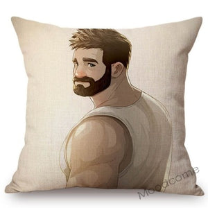 Bonky Gay Art Home Decorative Pillow Case