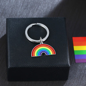 Bonky Rainbow Best Friend Keyring