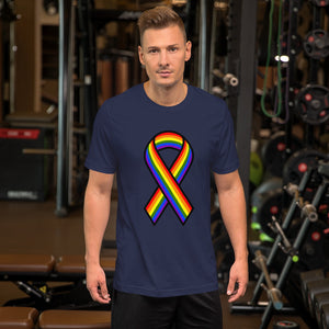 Bonky Pride Ribbon Unisex T-Shirt